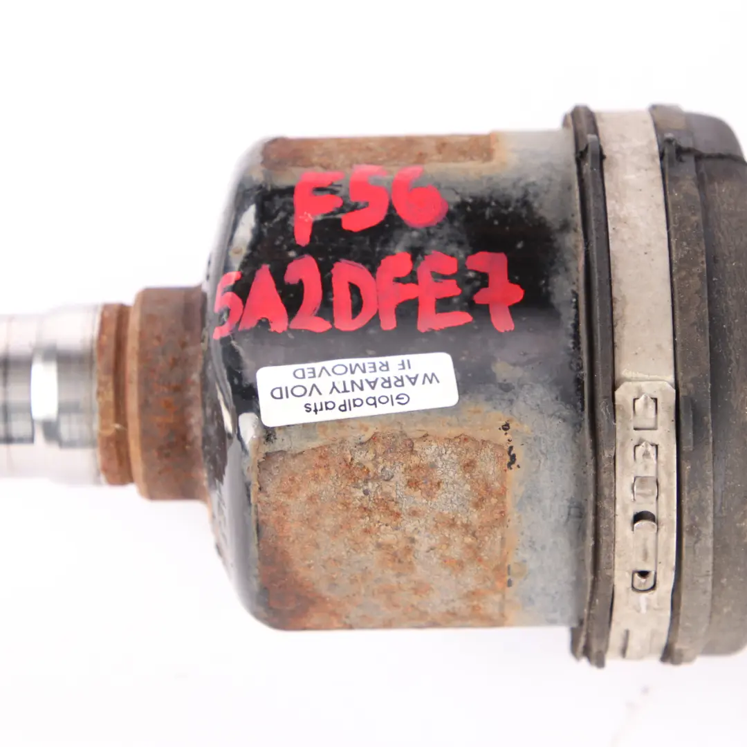 Output Shaft Mini F55 F56 Front Axle Left N/S Driveshaft Automatic to Drive with Part number 5A2DFE7 Drive Output Shaft Mini F55 F56 Front Axle Left N/S Driveshaft Automatic - SKU 5A2DFE7 - Part number 5A2DFE7