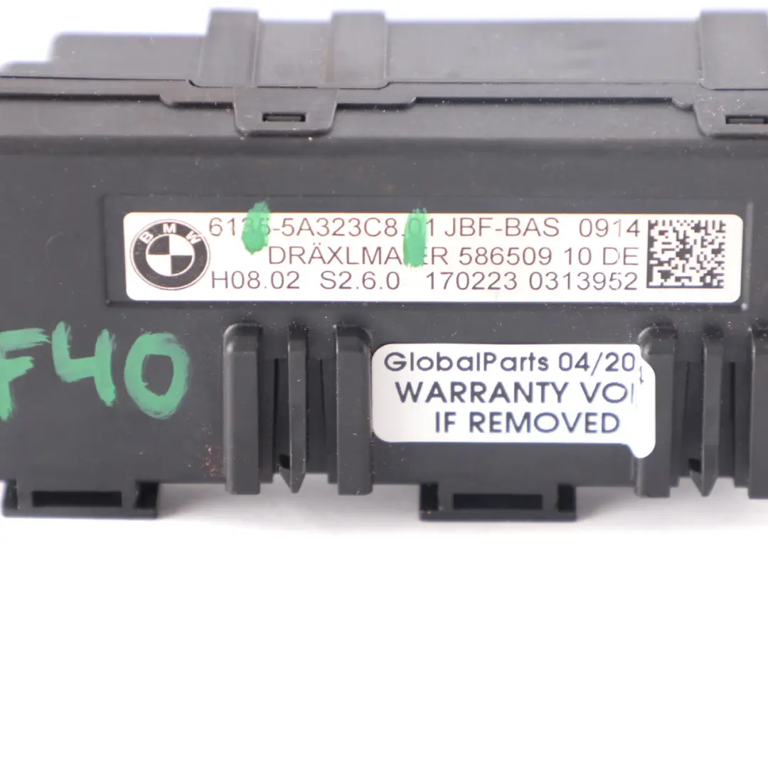 BMW F40 Fusibile Relè Scatola di Distribuzione di Potenza Unità - SKU 5A323C8 - Numero di parte 5A323C8
