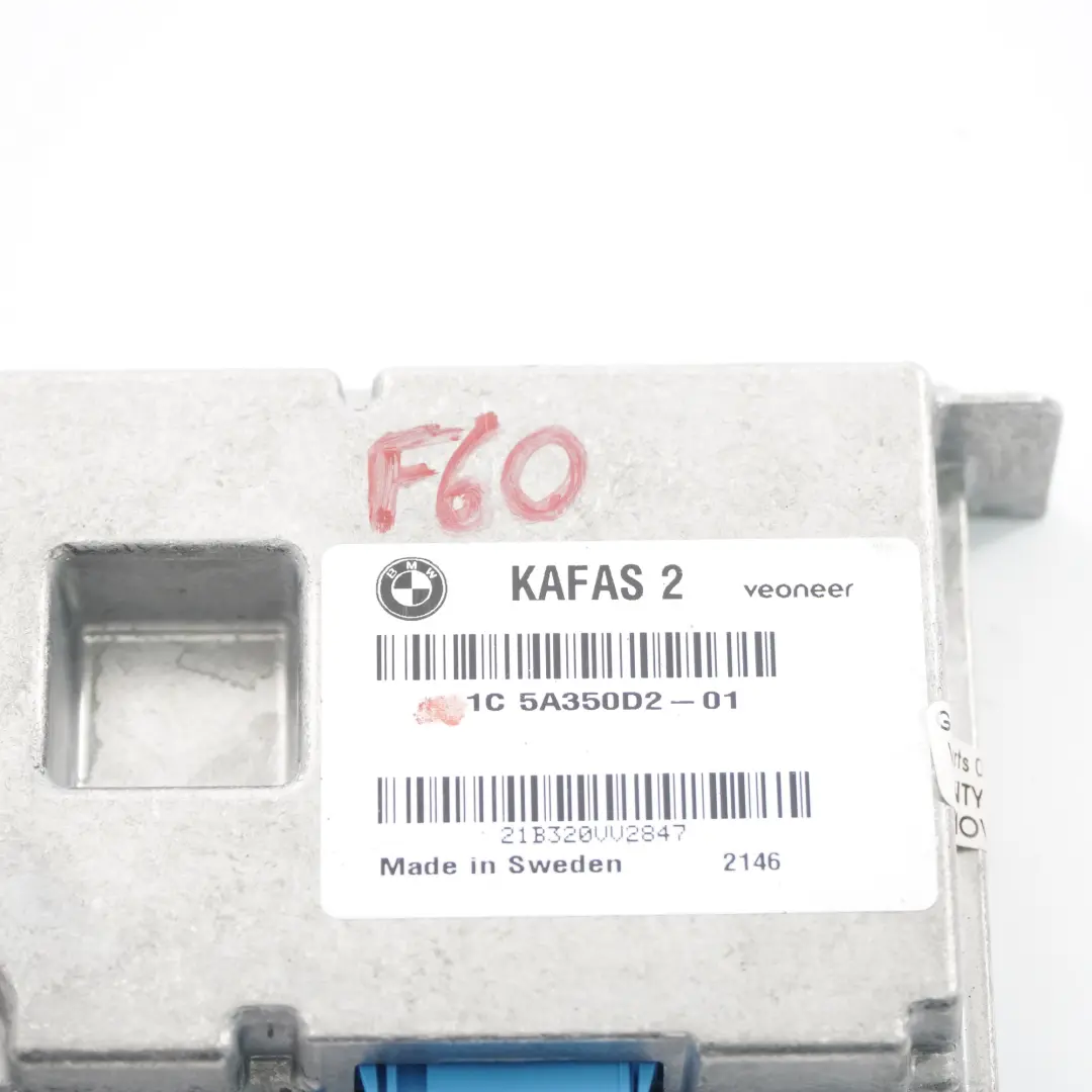 KAFAS 2 Camera Control Unit Module ECU to BMW F20 F30 F32 Mini F55 F56 F60 with Part number 5A350D2 BMW F20 F30 F32 Mini F55 F56 F60 KAFAS 2 Camera Control Unit Module ECU - SKU 5A350D2 - Part number 5A350D2