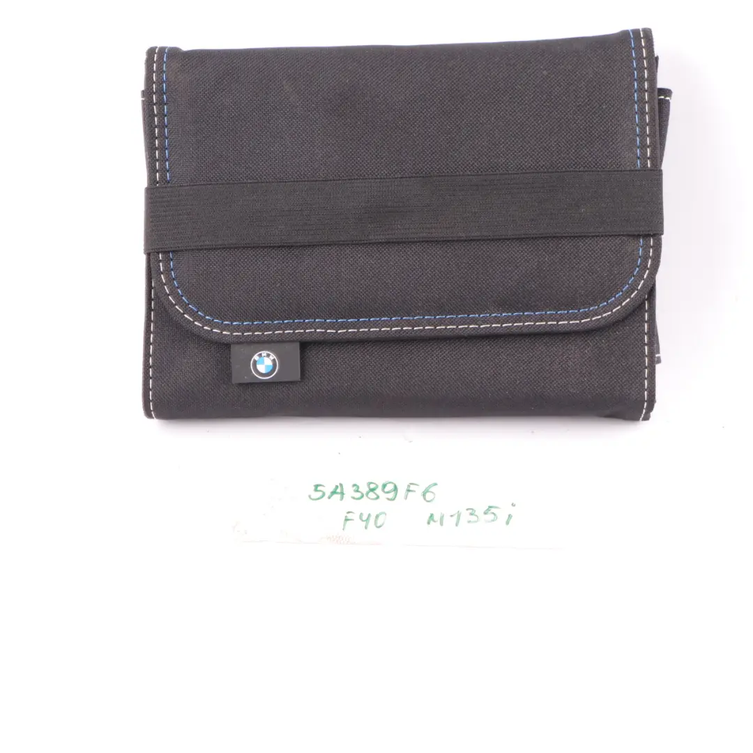 BMW F40 Owner's Handbook Instructions Manual Case Wallet Pouch Set - SKU 5A389F6 - Part number 5A389F6