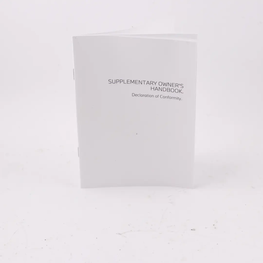 BMW F40 Owner's Handbook Instructions Manual Case Wallet Pouch Set - SKU 5A389F6 - Part number 5A389F6