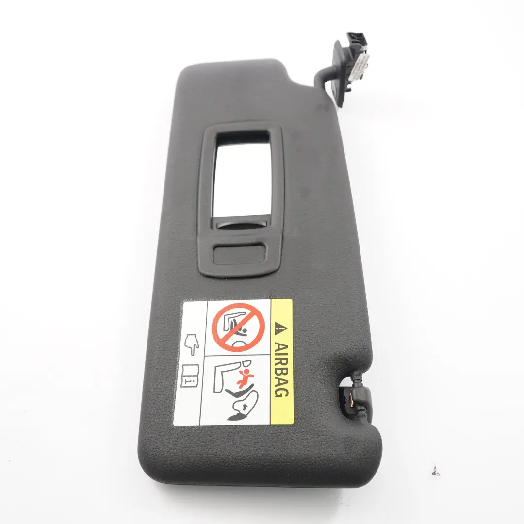  Sun Visor BMW F46 X1 F48 Left N/S Sunvisor Mirror Panel Black - SKU 5A3D203 - Part number 5A3D203