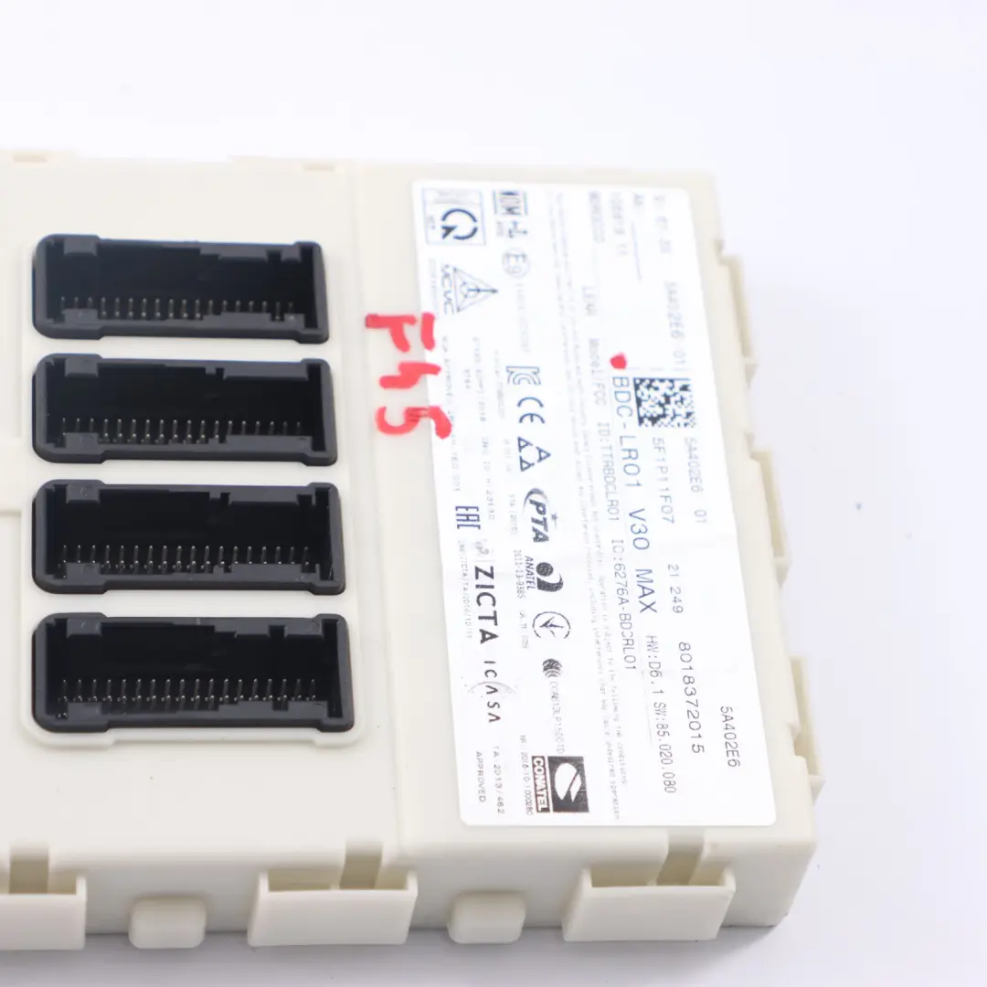 BMW F45 F46 F48 ECU Body Domain Controller BDC Control Unit Module - SKU 5A402E6 - Part number 5A402E6