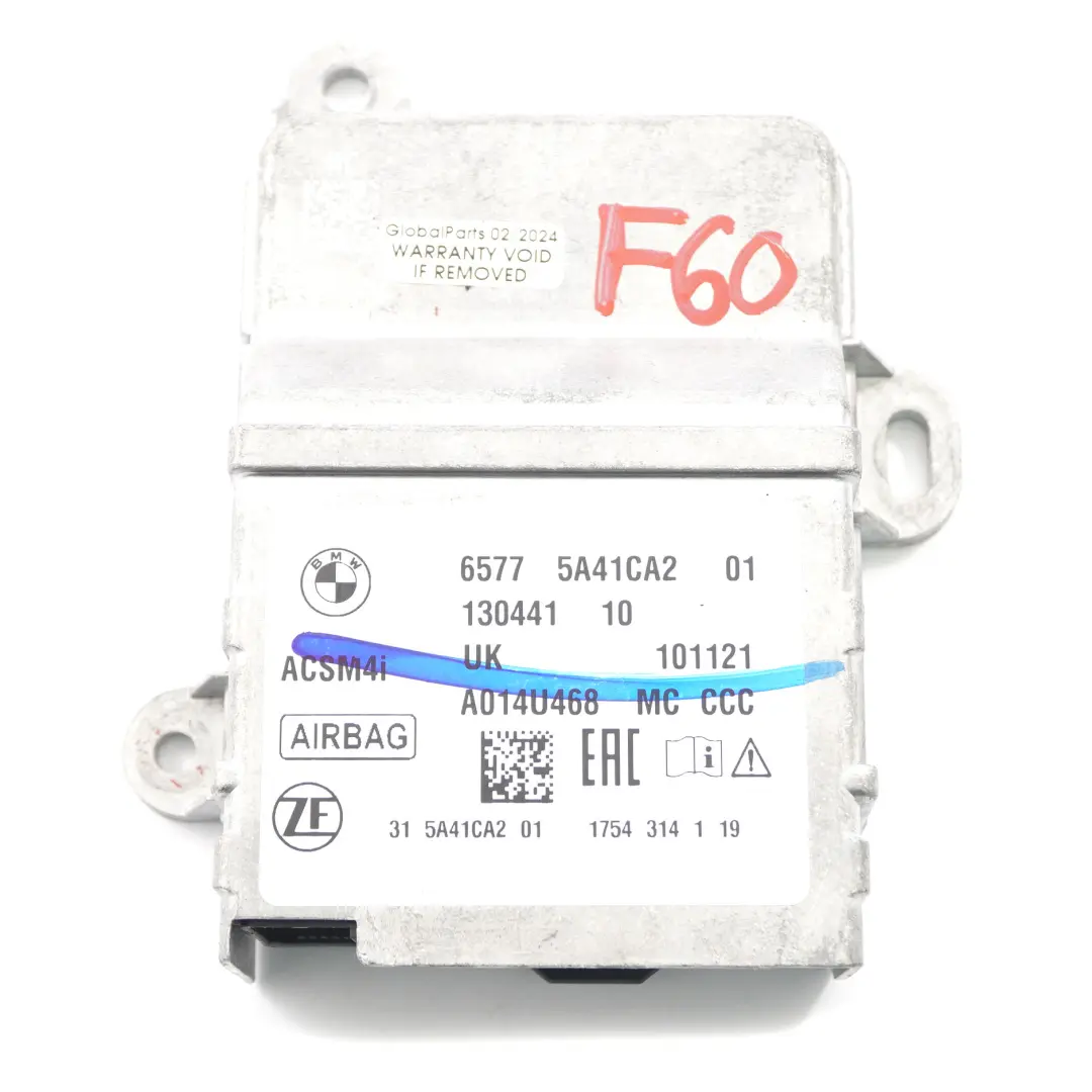 Luft modul BMW F45 F46 Mini F55 F56 F60 ECU Steuergerät für mit Teilenummer 5A41CA2 Luft modul BMW F45 F46 Mini F55 F56 F60 ECU Steuergerät - SKU 5A41CA2 - Teilenummer 5A41CA2