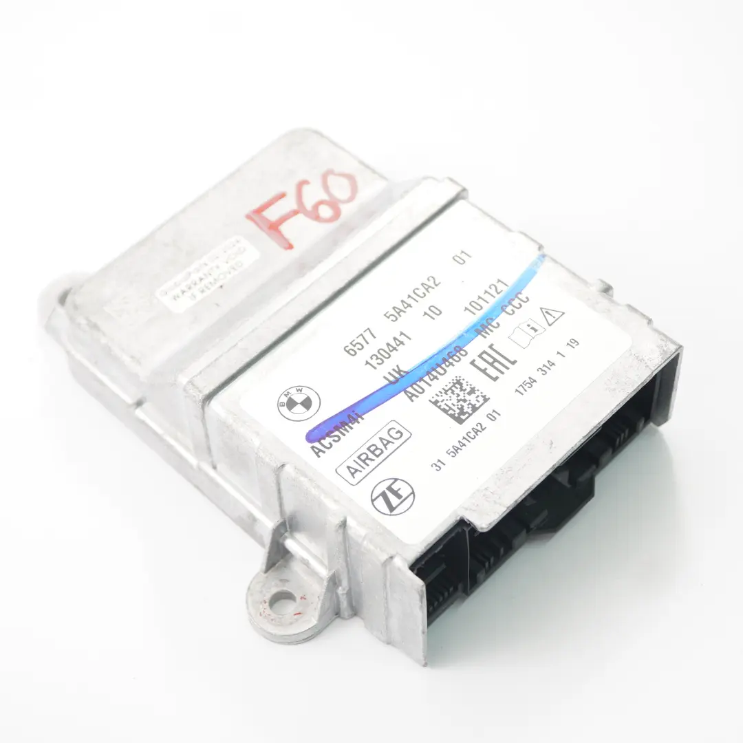BMW F45 F46 Mini F56 F60 Moduł Sensor Poduszki Powietrznej Airbag - SKU 5A41CA2 - Numer Części 5A41CA2