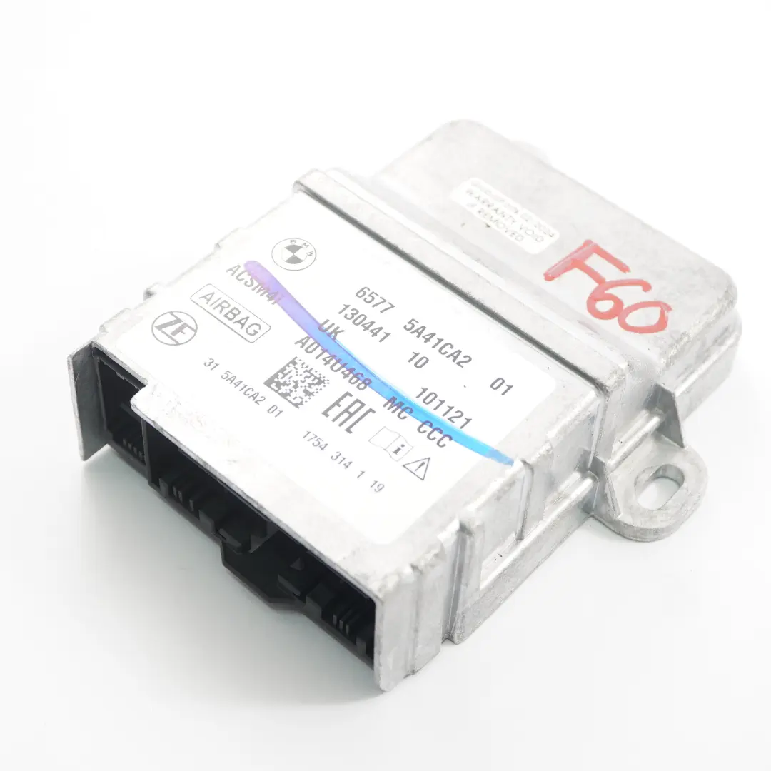  Módulo de Aire BMW F45 F46 Mini F55 F56 F60 ECU Unidad de Control - SKU 5A41CA2 - Número de pieza 5A41CA2