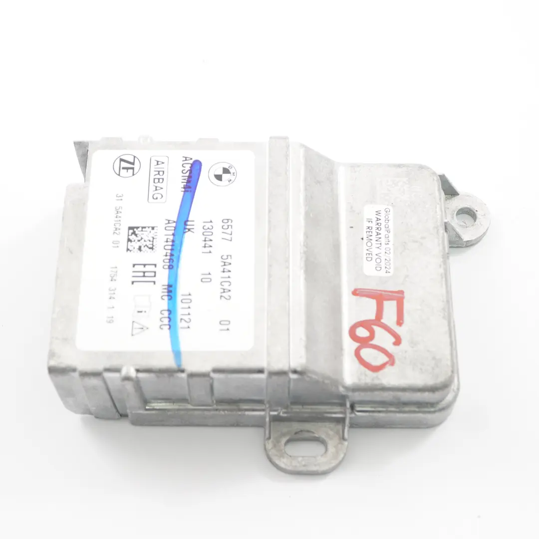 Modulo aria BMW F45 F46 Mini F55 F56 F60 Unità di controllo ECU per con numero di parte 5A41CA2 Modulo aria BMW F45 F46 Mini F55 F56 F60 Unità di controllo ECU - SKU 5A41CA2 - Numero di parte 5A41CA2