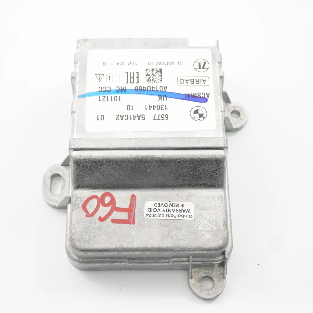 Module Air BMW F45 F46 Mini F55 F56 F60 ECU Unité de contrôle pour à propos du numéro de pièce 5A41CA2 Module Air BMW F45 F46 Mini F55 F56 F60 ECU Unité de contrôle - SKU 5A41CA2 - Numéro de pièce 5A41CA2