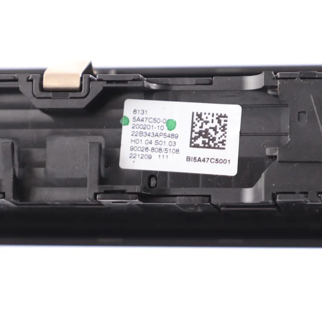 Panel Interruptores Unidad Control Audio Reproductor Radio para BMW F40 con número de pieza 7949339 BMW F40 Panel Interruptores Unidad Control Audio Reproductor Radio - SKU 5A47C50 - Número de pieza 7949339