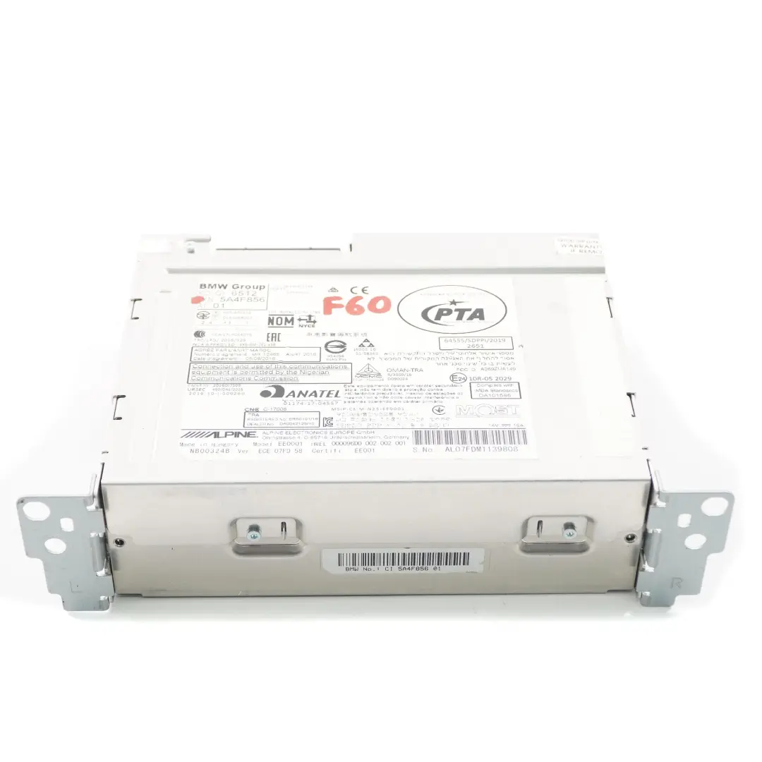 Radio Nawigacja do Mini F54 F55 F56 F60 o numerze 5A4F856 Mini F54 F55 F56 F60 Radio Nawigacja - SKU 5A4F856 - Numer Części 5A4F856