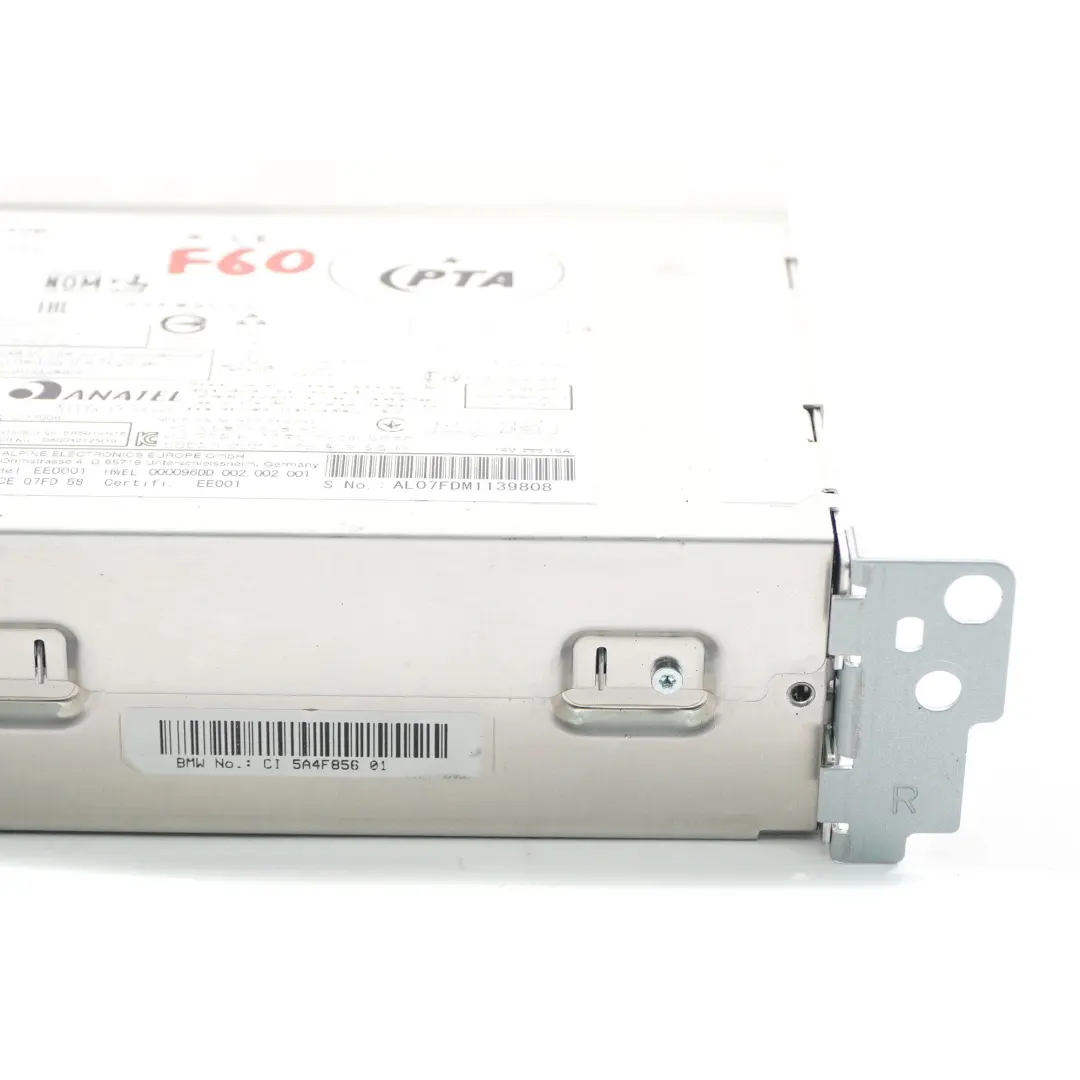 Mini F54 F55 F56 F60 Navigation Medien Radio Sat Nav Hauptgerät - SKU 5A4F856 - Teilenummer 5A4F856