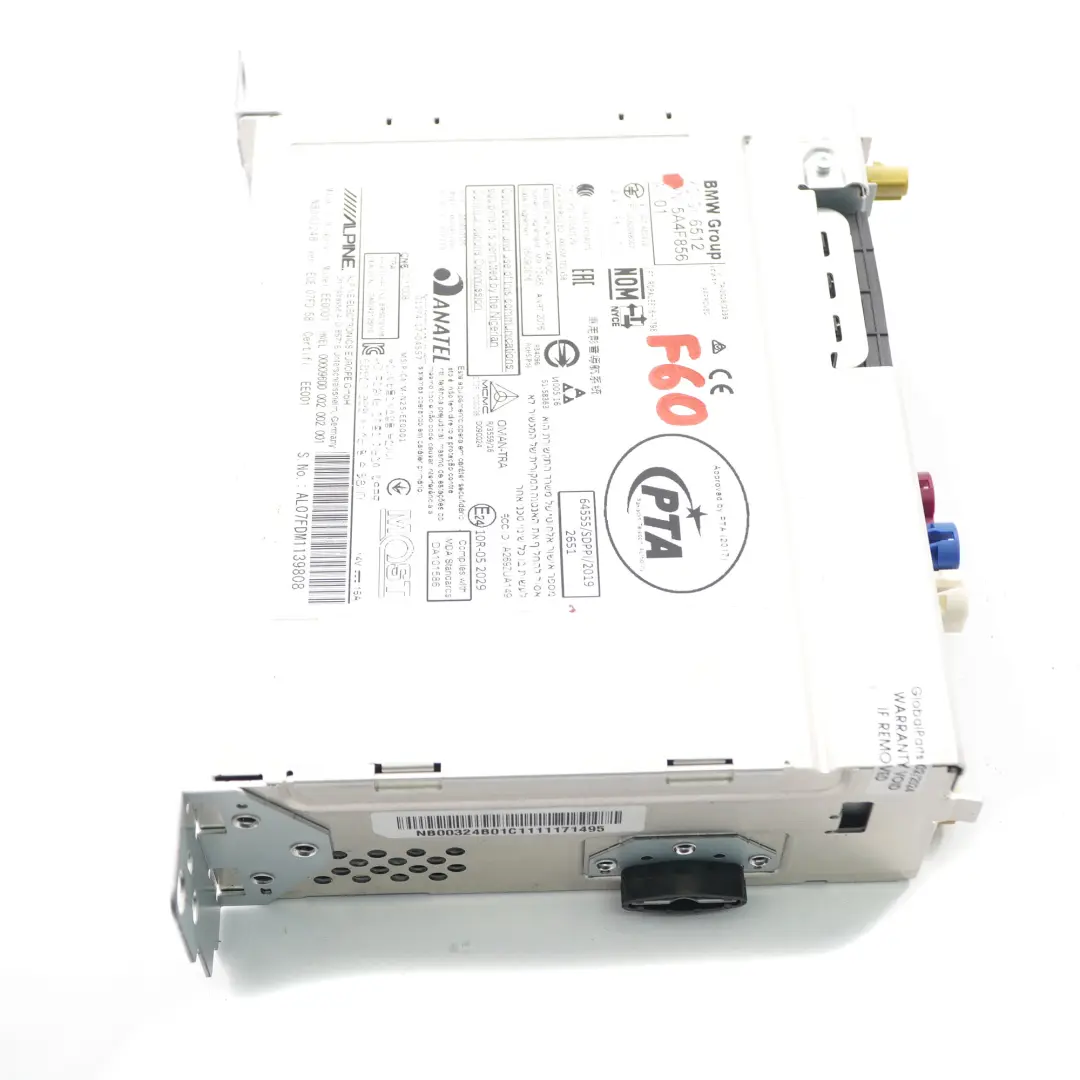 Mini F54 F55 F56 F60 Navigation Medien Radio Sat Nav Hauptgerät - SKU 5A4F856 - Teilenummer 5A4F856