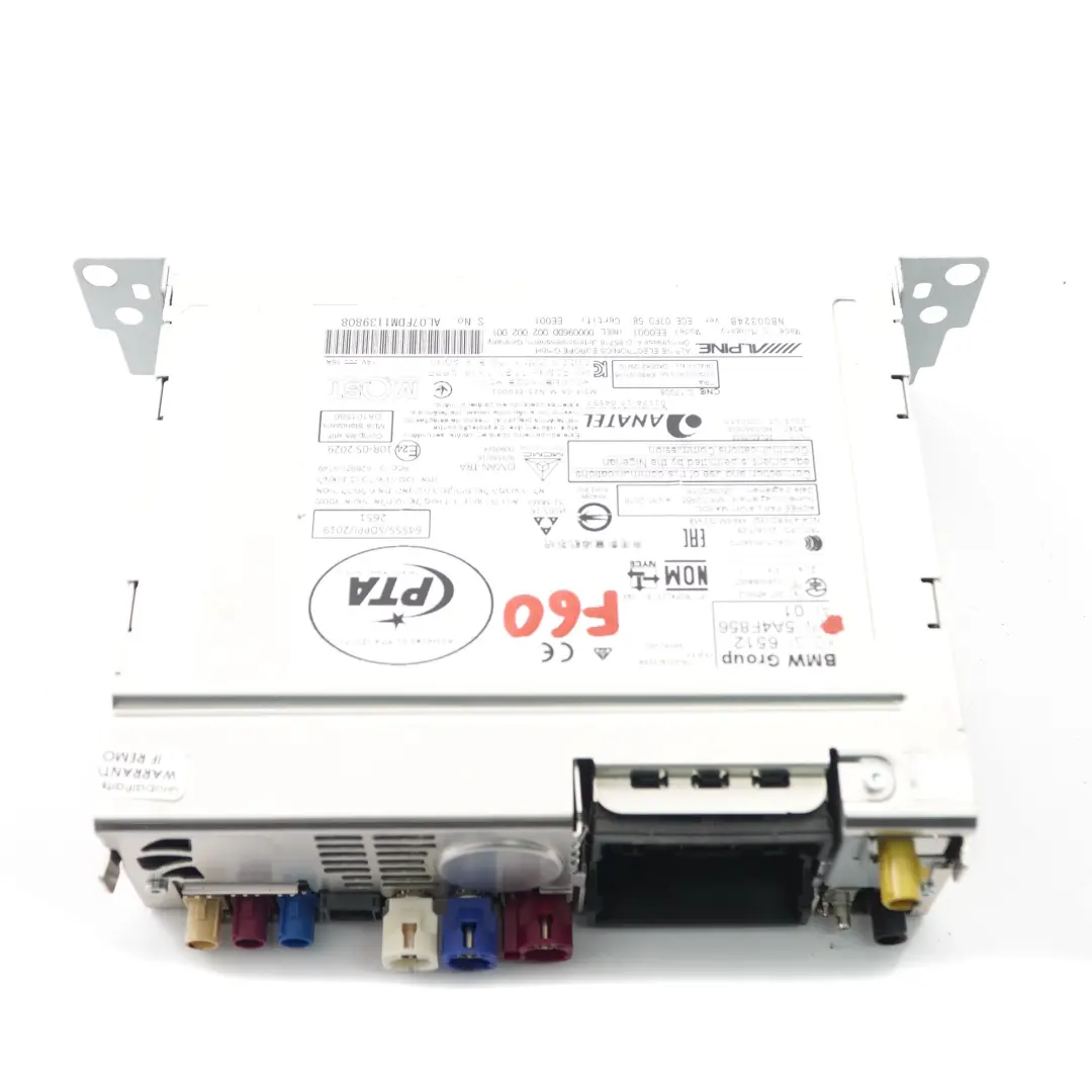 Mini F54 F55 F56 F60 Navigazione Radio Sat Nav Unità principale - SKU 5A4F856 - Numero di parte 5A4F856