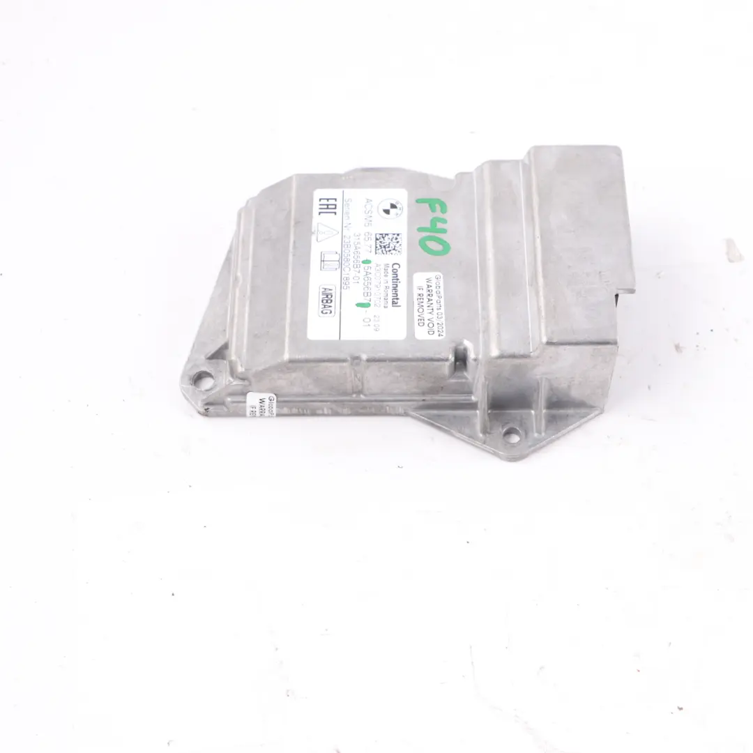 ACSM5 Unidad Control Aire ECU Módulo Control para BMW F40 con número de pieza 5A656B7 BMW F40 ACSM5 Unidad Control Aire ECU Módulo Control - SKU 5A656B7 - Número de pieza 5A656B7