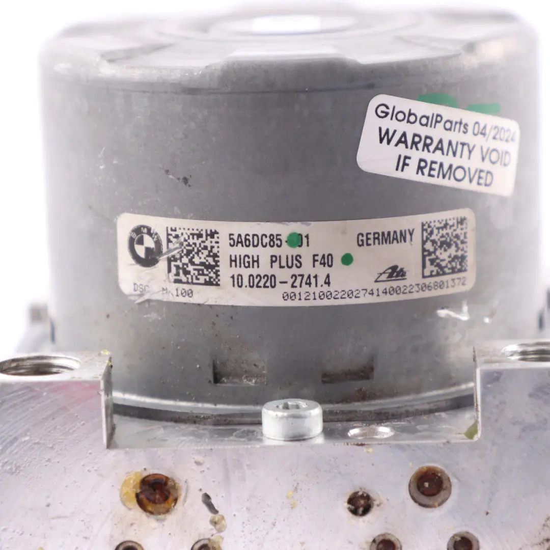 BMW F40 Pompe De Frein DSC Module De Freinage Hydraulique - SKU 5A6DC85 - Numéro de pièce 5A6DC86