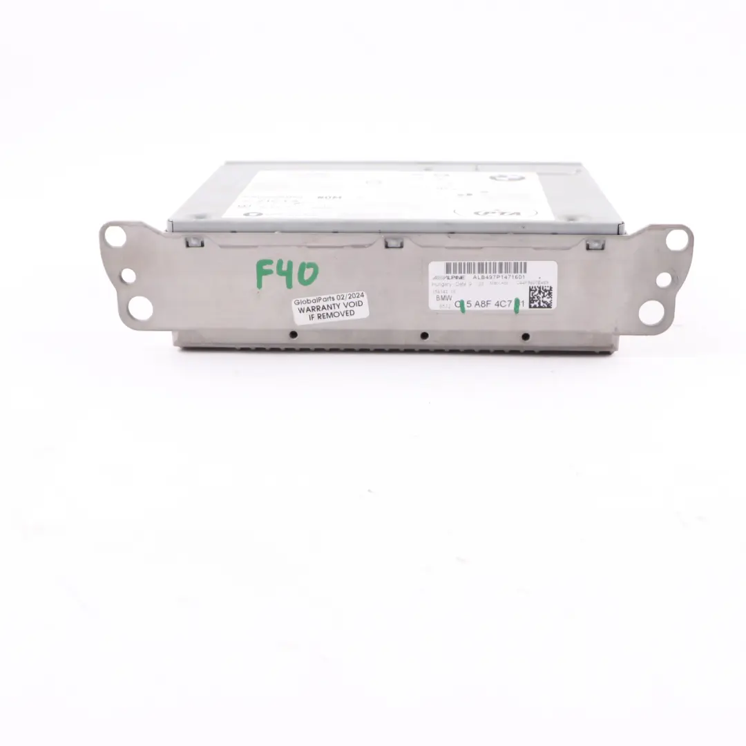  Radio Player BMW F40 Multimedia Head Unit Radio CD Player ALPINE - SKU 5A8F4C7 - Part number 5A8F4C7