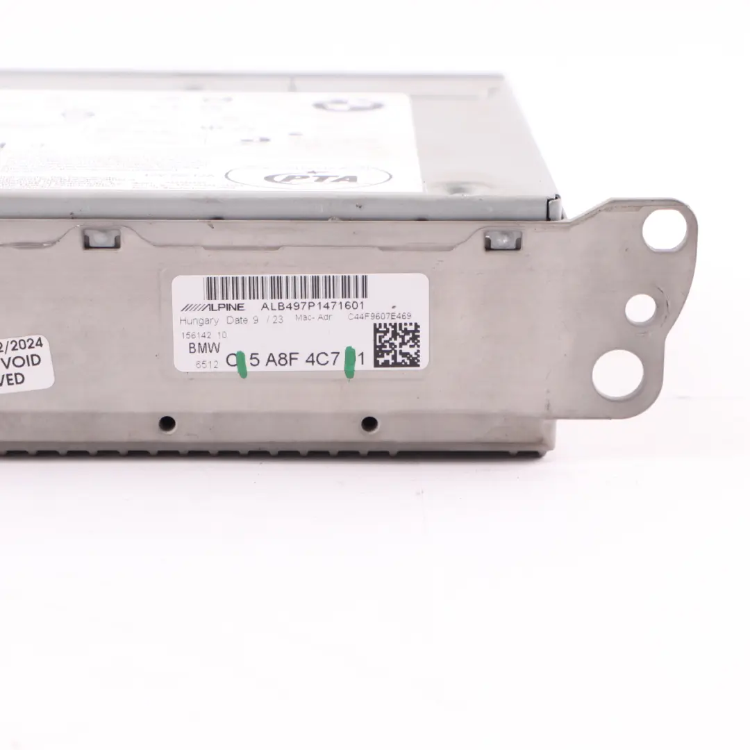 Radio Player BMW F40 Multimedia Head Unit Radio CD Player ALPINE to with Part number 5A8F4C7 Radio Player BMW F40 Multimedia Head Unit Radio CD Player ALPINE - SKU 5A8F4C7 - Part number 5A8F4C7