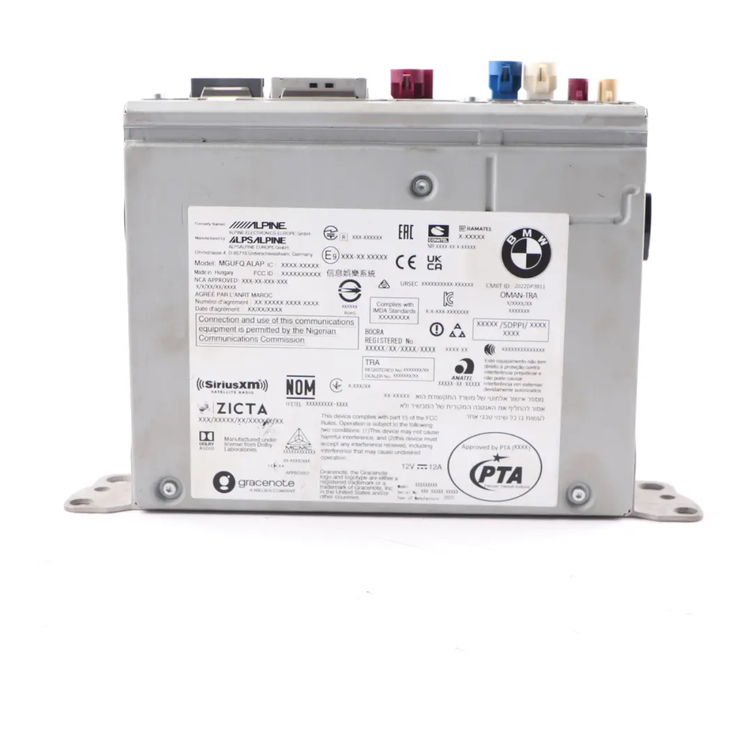 Radio Player BMW F40 Multimedia Head Unit Radio CD Player ALPINE to with Part number 5A8F4C7 Radio Player BMW F40 Multimedia Head Unit Radio CD Player ALPINE - SKU 5A8F4C7 - Part number 5A8F4C7