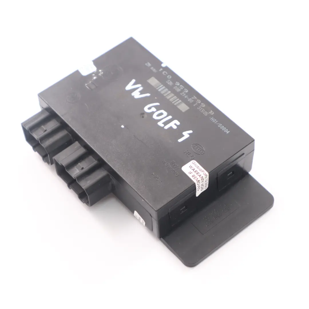 Body Control Modul BCM Komfortsteuergerät für Volkswagen VW Golf IV mit Teilenummer 5DK008214 Volkswagen VW Golf IV Body Control Modul BCM Komfortsteuergerät - SKU 5DK008214 - Teilenummer 5DK008214