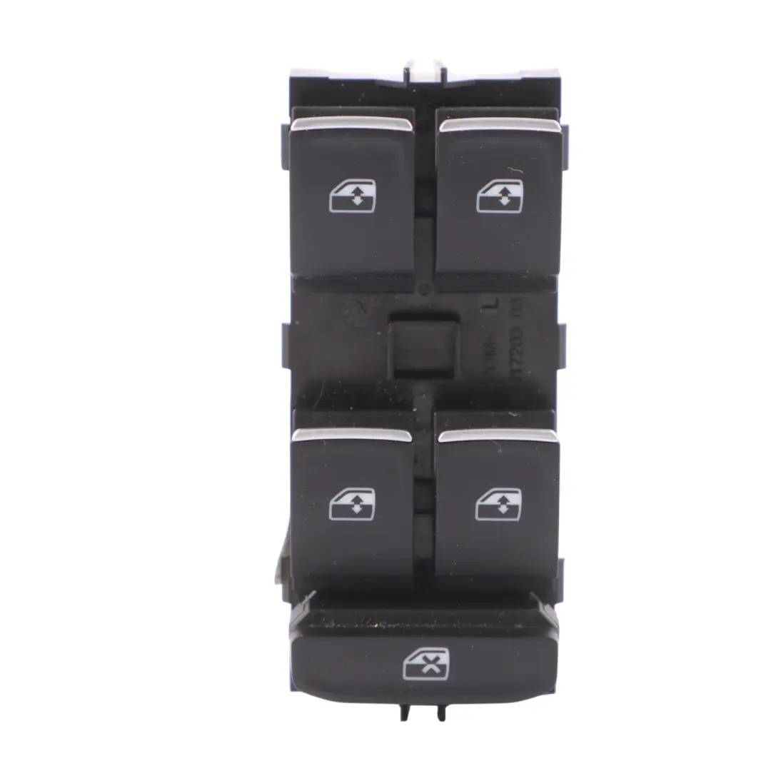 Interrupteur régulation vitre avant droite pour VW Volkswagen Golf CD1 à propos du numéro de pièce 5G0959857E VW Volkswagen Golf CD1 Interrupteur régulation vitre avant droite - SKU 5G0959857E - Numéro de pièce 5G0959857E