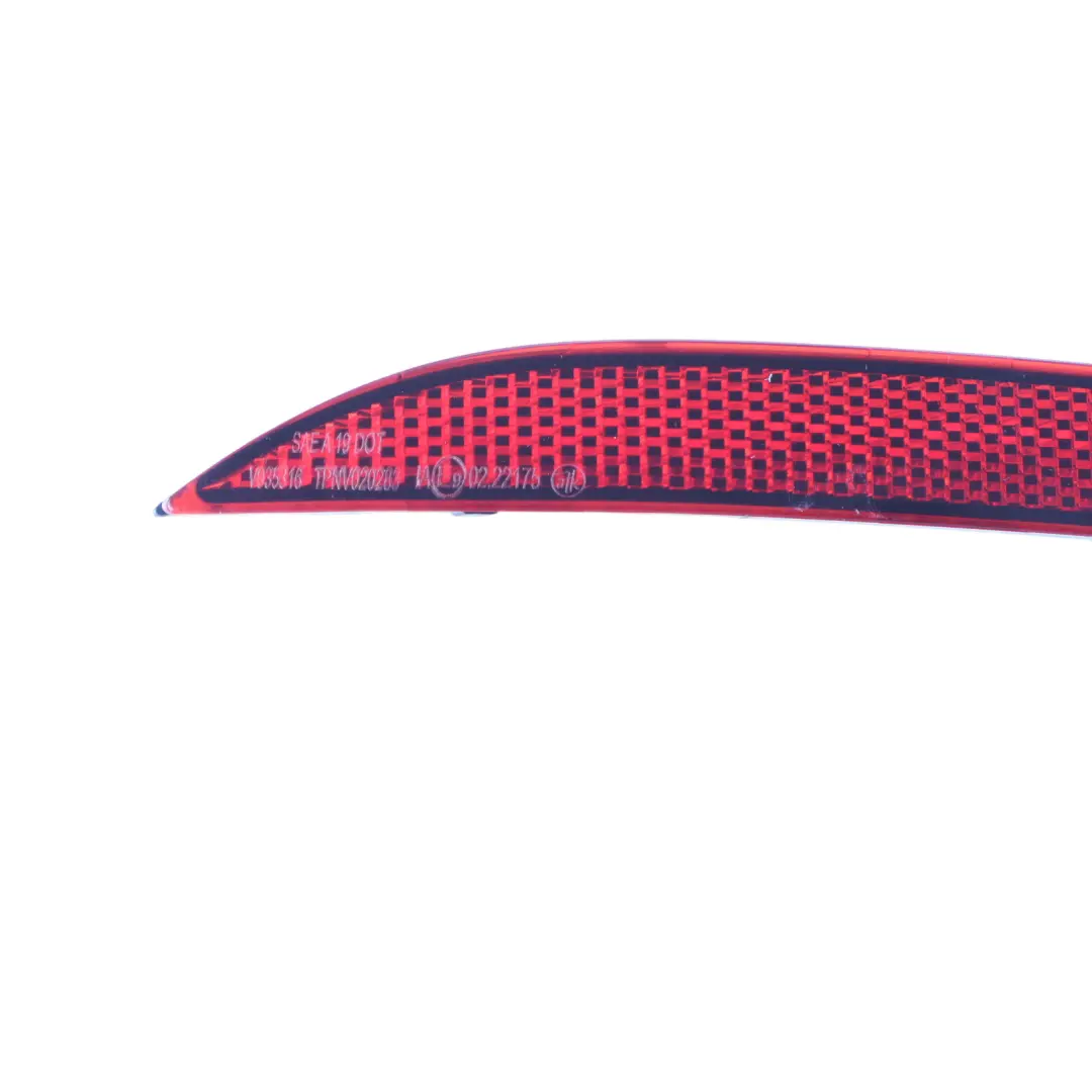 VW Golf CD1 Reflector Luz Trasera Izquierda Reflejo Parachoques Rojo - SKU 5H0945105 - Número de pieza 5H0945105