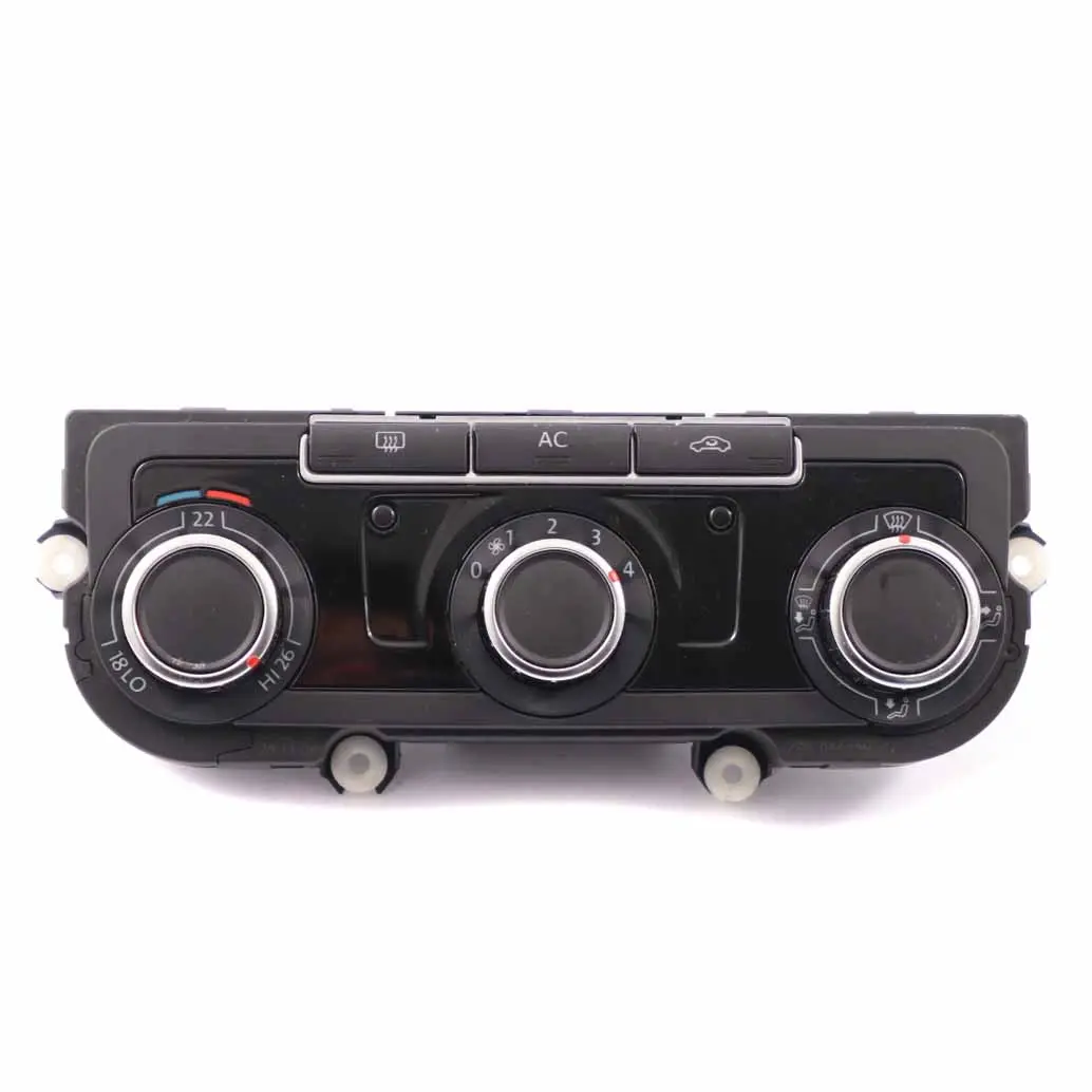 VW Golf 6 Chauffage Climatisation Climatisation Panneau de Commutation 5HB009751