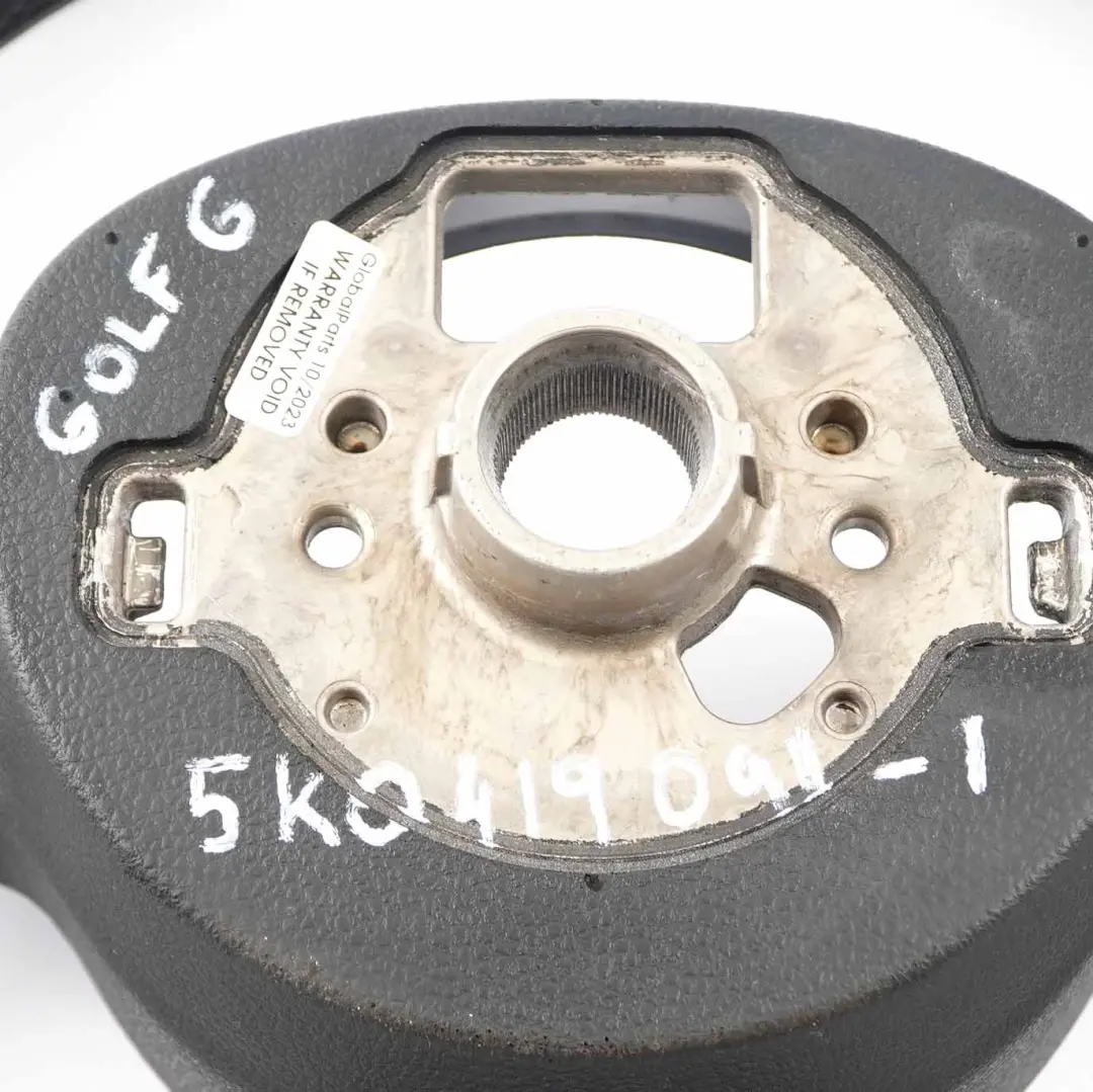 NUEVO volante de cuero negro para VW Volkswagen Golf 6 con número de pieza 5K0419091 VW Volkswagen Golf 6 NUEVO volante de cuero negro - SKU 5K0419091-1 - Número de pieza 5K0419091