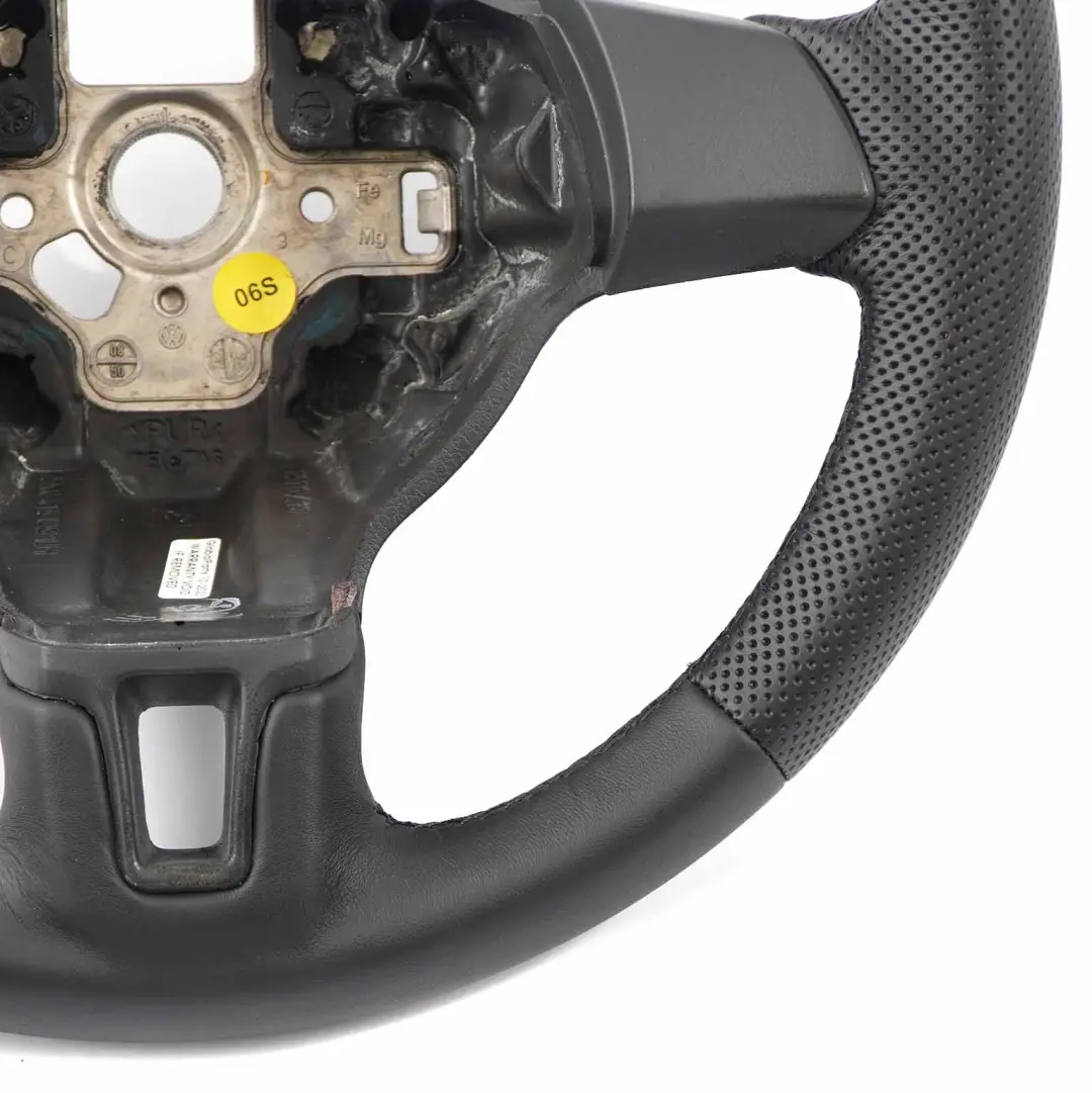 VW Volkswagen Golf 6 NEW Black Leather Steering Wheel - SKU 5K0419091-1 - Part number 5K0419091