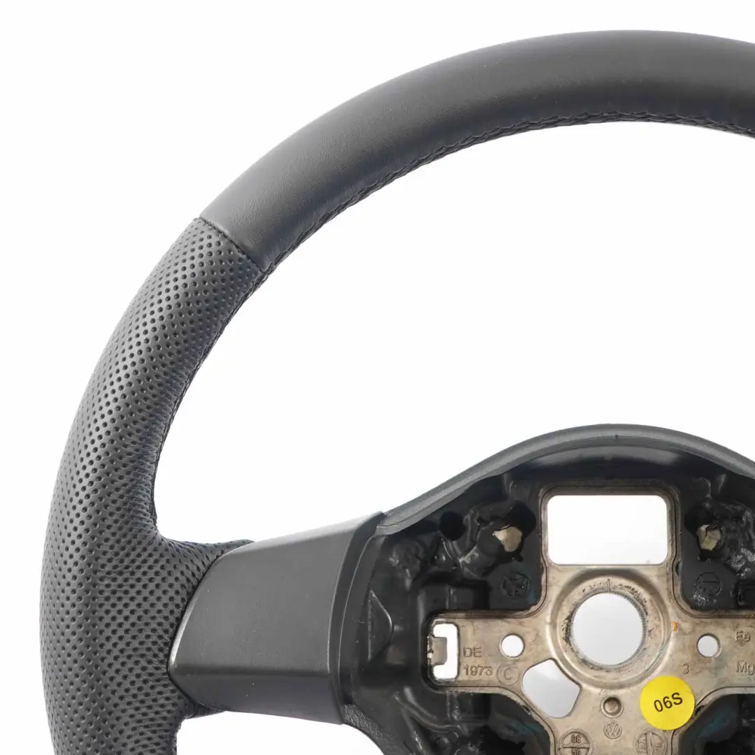 VW Volkswagen Golf 6 NEW Black Leather Steering Wheel - SKU 5K0419091-1 - Part number 5K0419091