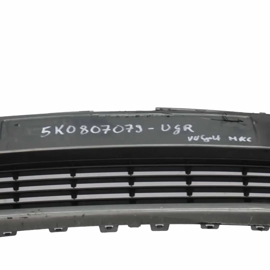 Volkswagen VW Golf VI Przedni Zderzak United Grey - SKU 5K0807079-UGR - Numer Części 5K0807079