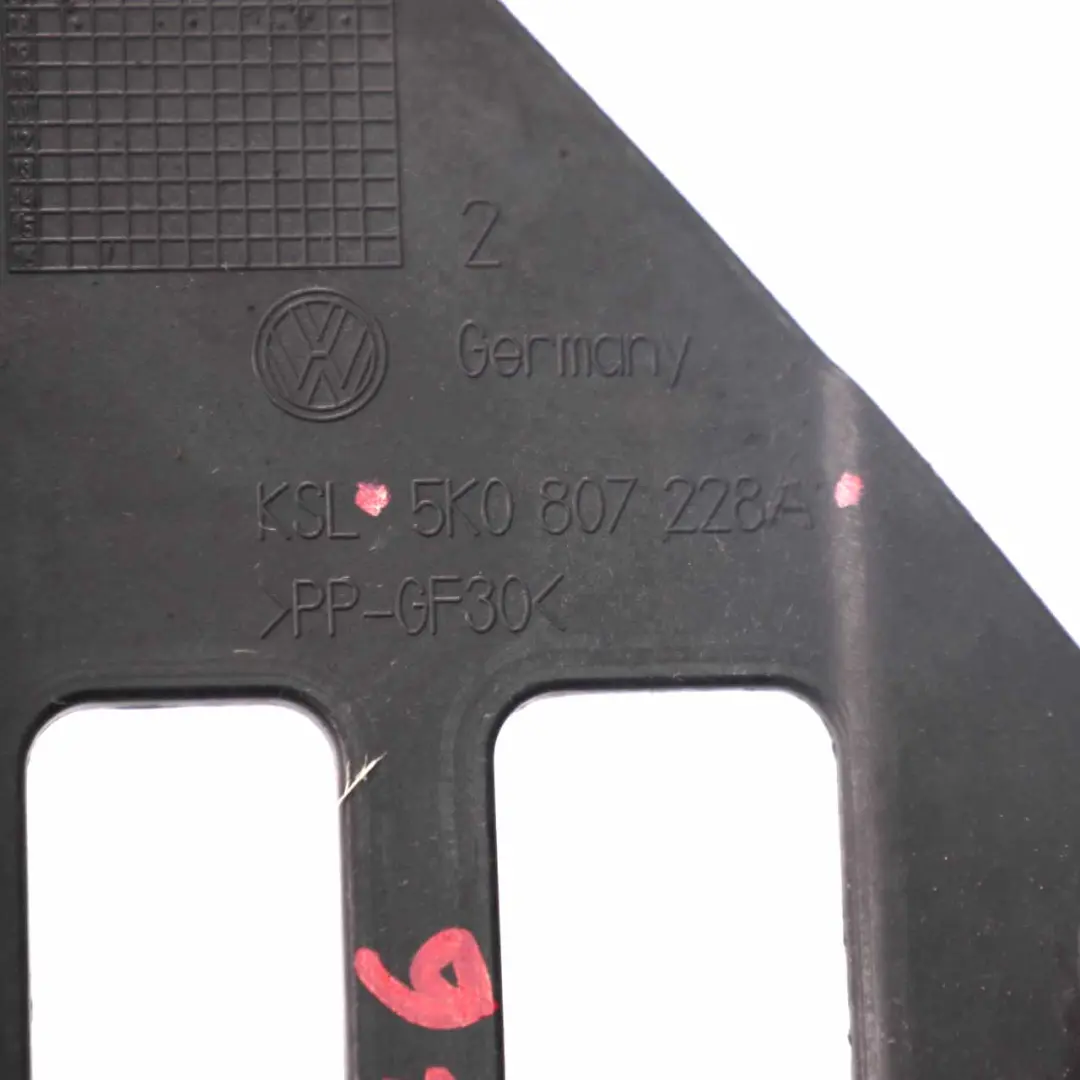  Headlight Bracket Volkswagen VW Golf VI Support Mount Front Right O/S - SKU 5K0807228A - Part number 5K0807228A