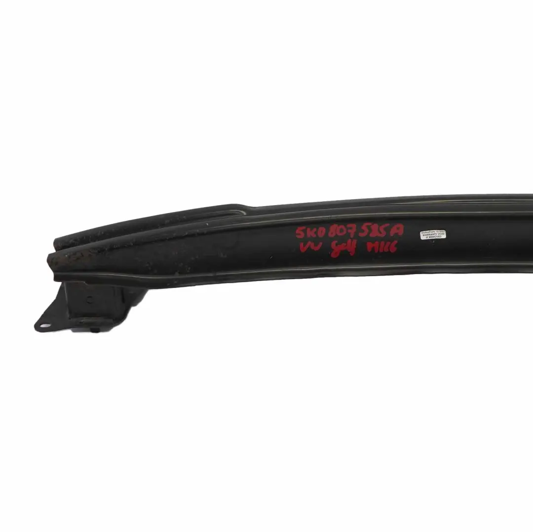 Volkswagen VW Golf Mk6 Bumper Carrier Front Bumper Crash Impact Bar - SKU 5K0807585A - Part number 5K0807585A