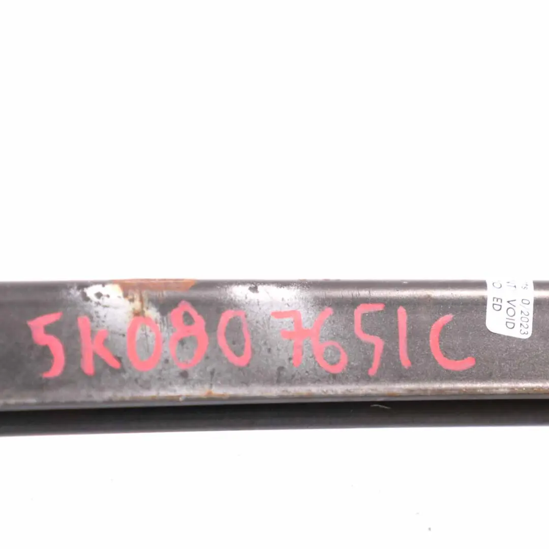 Volkswagen Golf VI Front Bumper Bottom Carrier Iron Bar Cross Member - SKU 5K0807651C - Part number 5K0807651C