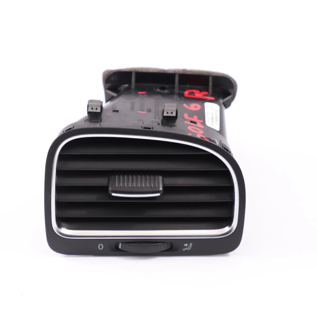 VW Volkswagen Golf 6 Ventilador de aire salpicadero Boquilla derecha 5K0819710C