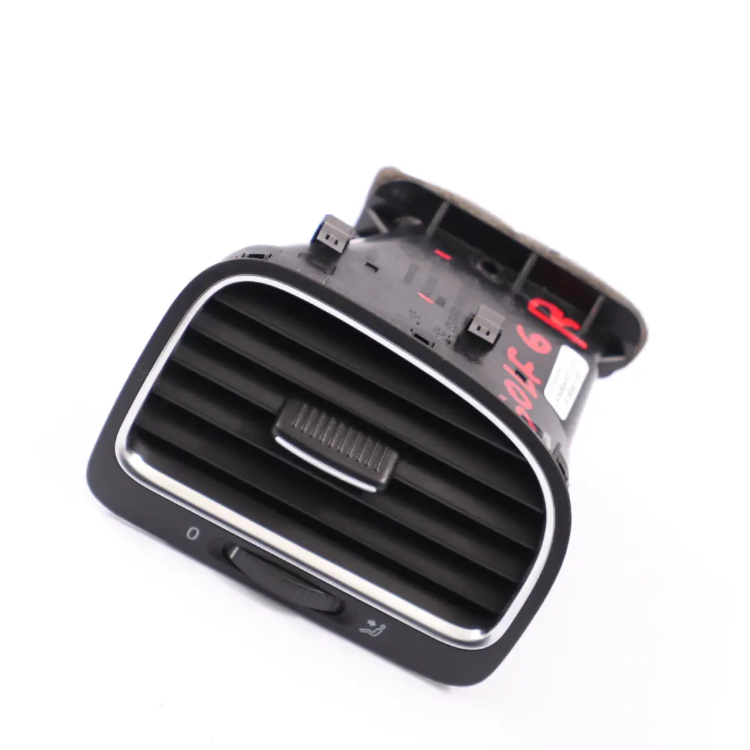 VW Volkswagen Golf 6 Ventilador de aire salpicadero Boquilla derecha - SKU 5K0819710C - Número de pieza 5K0819710C