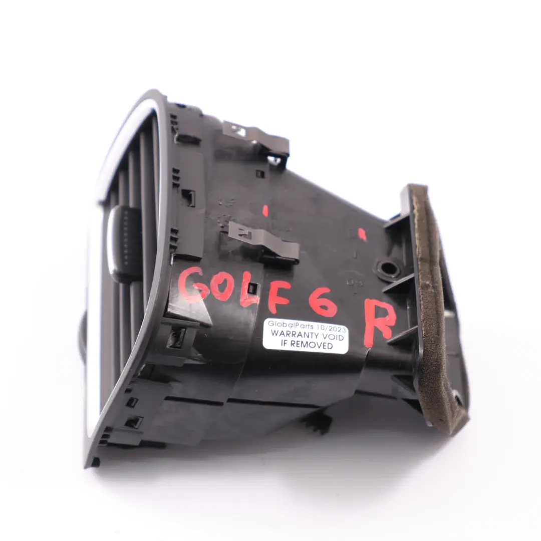 VW Volkswagen Golf 6 Ventilador de aire salpicadero Boquilla derecha - SKU 5K0819710C - Número de pieza 5K0819710C