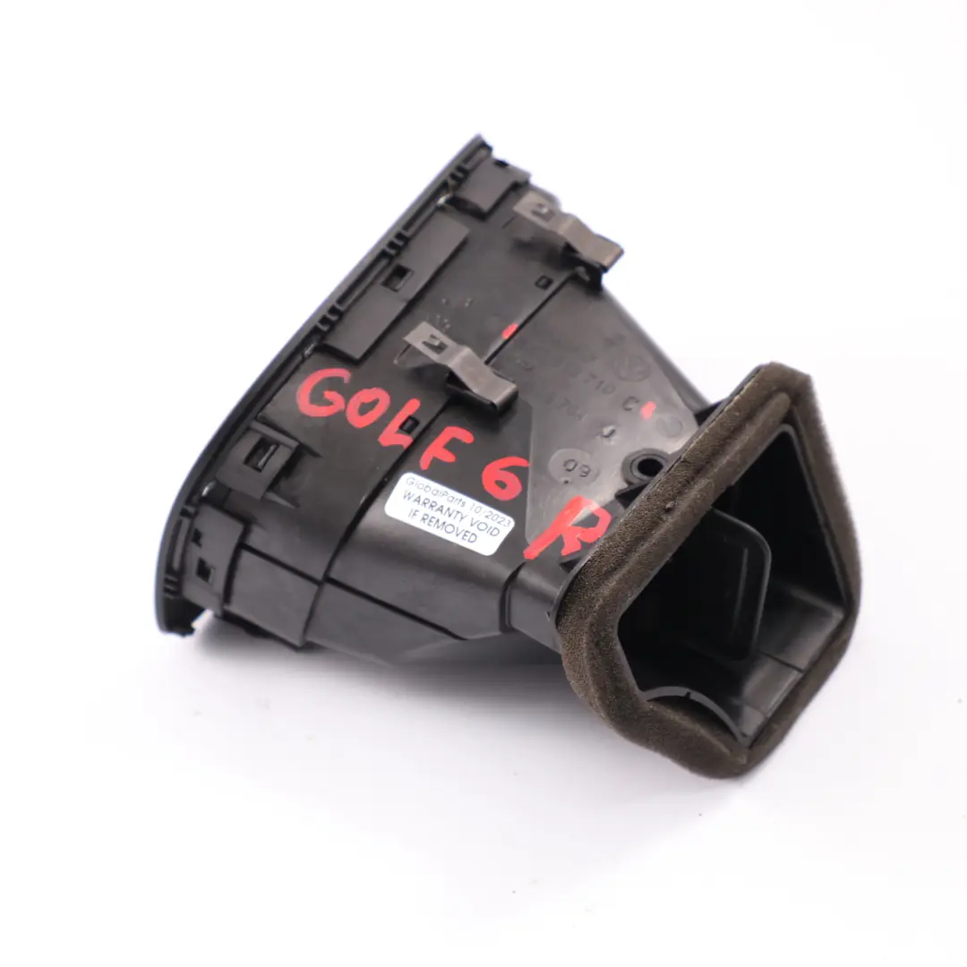 Vent Dashboard Dash Nozzle Right O/S to VW Volkswagen Golf 6 Air with Part number 5K0819710C VW Volkswagen Golf 6 Air Vent Dashboard Dash Nozzle Right O/S - SKU 5K0819710C - Part number 5K0819710C