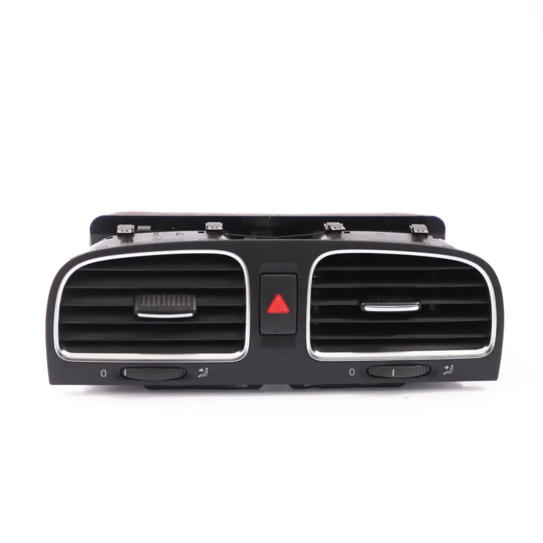 VW Volkswagen Golf 6 Bouche d'aération bord central Buse Danger - SKU 5K0819743 - Numéro de pièce 5K0819743