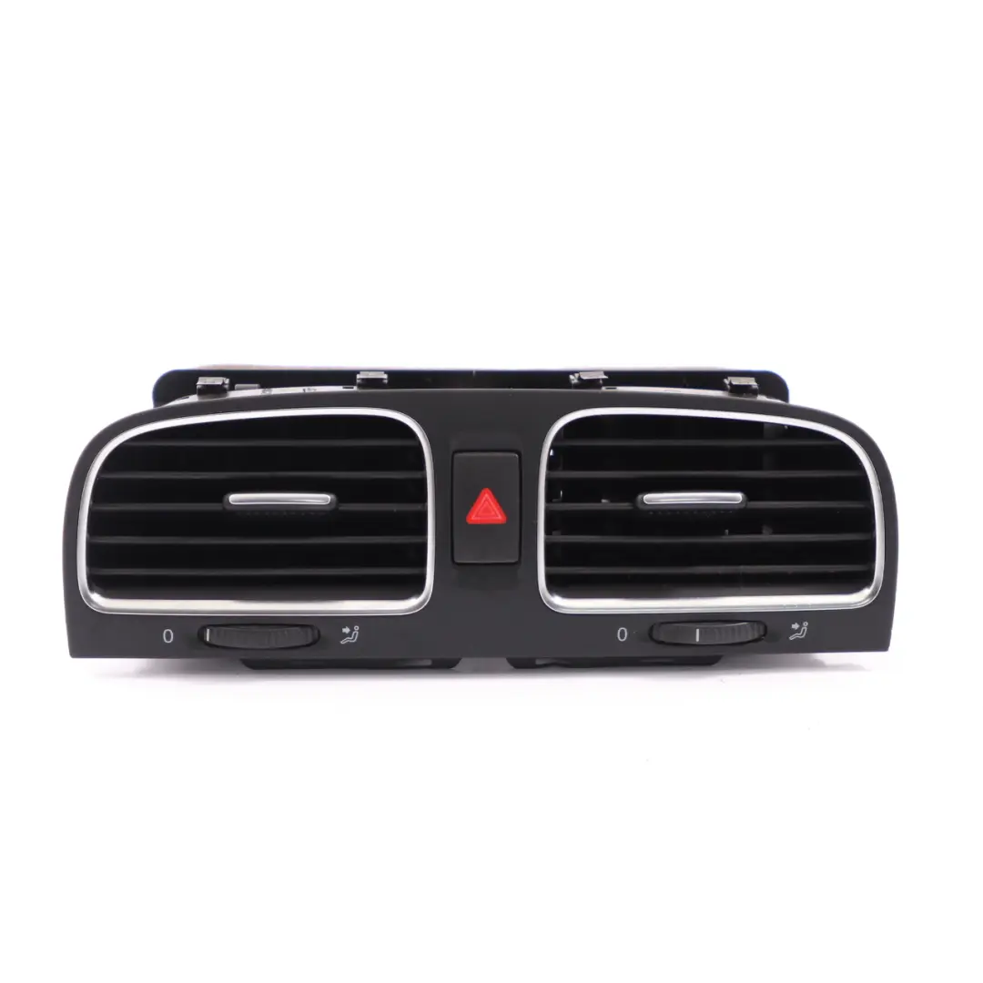 VW Volkswagen Golf 6 Bouche d'aération bord central Buse Danger - SKU 5K0819743 - Numéro de pièce 5K0819743