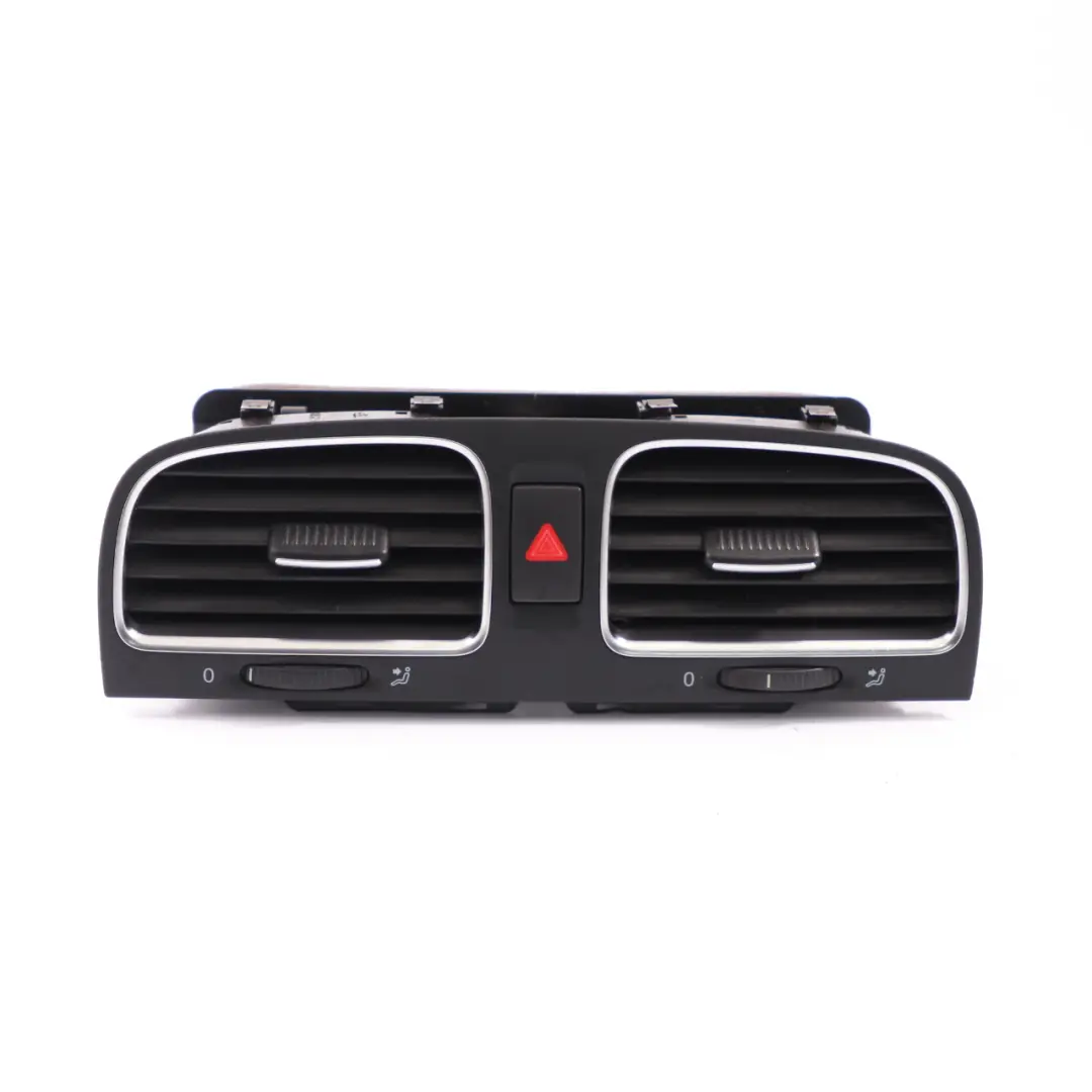 VW Volkswagen Golf 6 Bouche d'aération bord central Buse Danger - SKU 5K0819743 - Numéro de pièce 5K0819743
