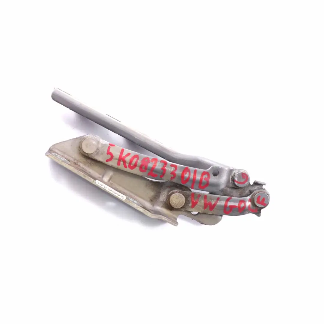 MK6 Capó Bisagra Delantera Izquierda Gris Unido - LA7T para VW Golf con número de pieza 5K0823301B VW Golf MK6 Capó Bisagra Delantera Izquierda Gris Unido - LA7T - SKU 5K0823301B-UGR - Número de pieza 5K0823301B