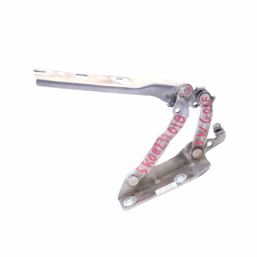 VW Golf MK6 Hood Bonnet Hinge Front Left United Grey - LA7T - SKU 5K0823301B-UGR - Part number 5K0823301B