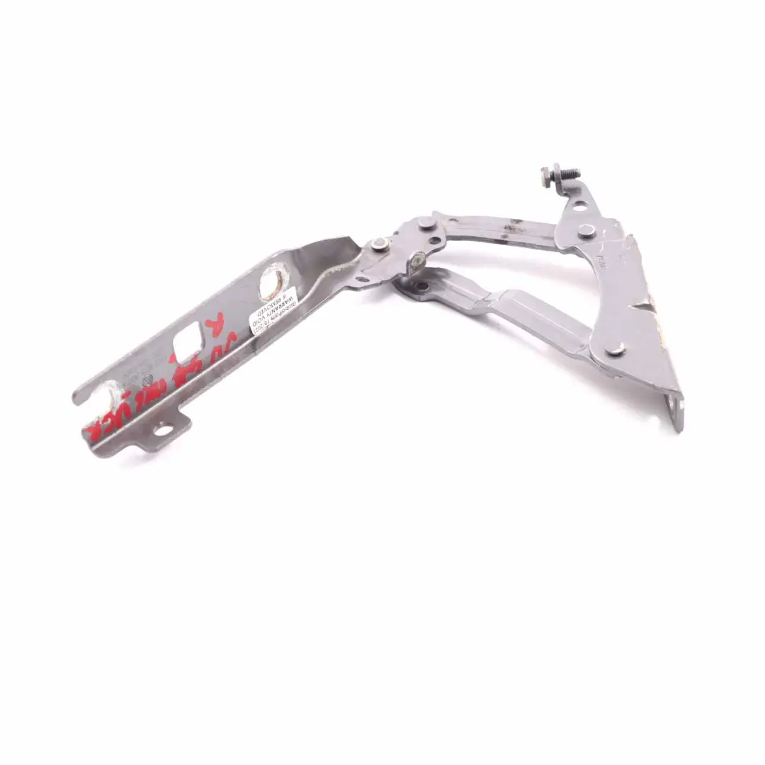 VW Golf MK6 Hood Bonnet Hinge Front Right United Grey - LA7T - SKU 5K0823302B-UGR - Part number 5K0823302B