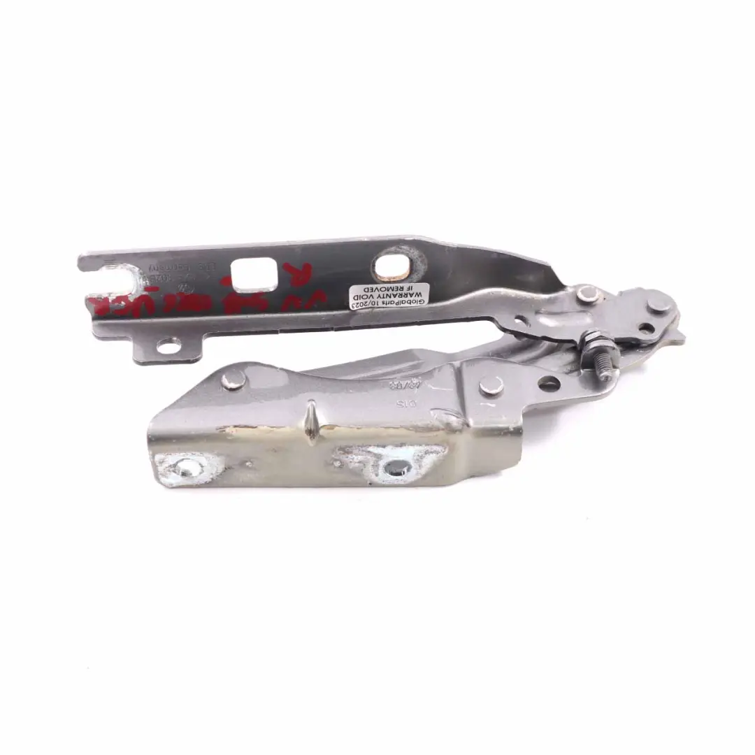 MK6 Hood Bonnet Hinge Front Right United Grey - LA7T to VW Golf with Part number 5K0823302B VW Golf MK6 Hood Bonnet Hinge Front Right United Grey - LA7T - SKU 5K0823302B-UGR - Part number 5K0823302B