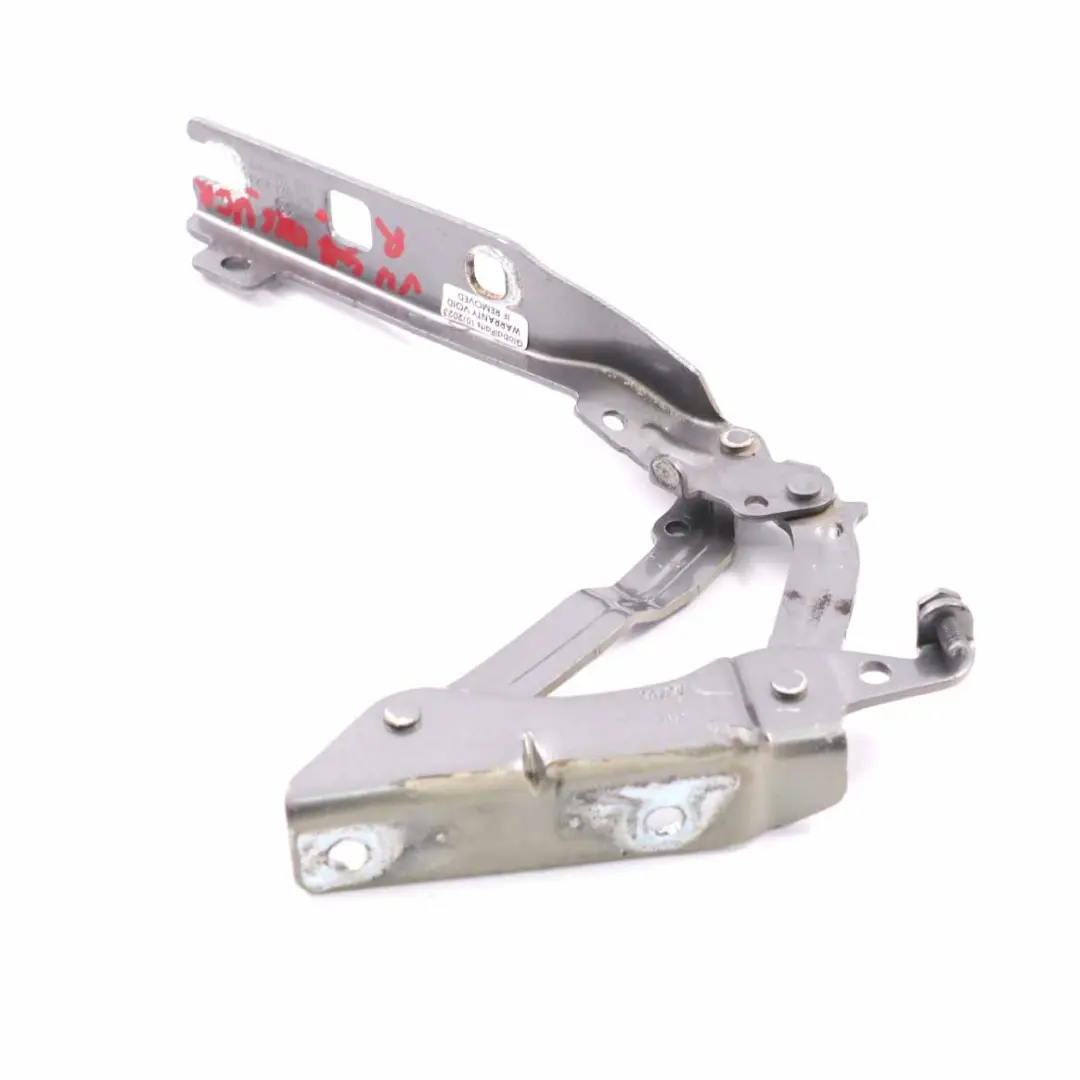 MK6 Capó Bisagra Delantera Del Capó Derecho Unido Gris - LA7T para VW Golf con número de pieza 5K0823302B VW Golf MK6 Capó Bisagra Delantera Del Capó Derecho Unido Gris - LA7T - SKU 5K0823302B-UGR - Número de pieza 5K0823302B