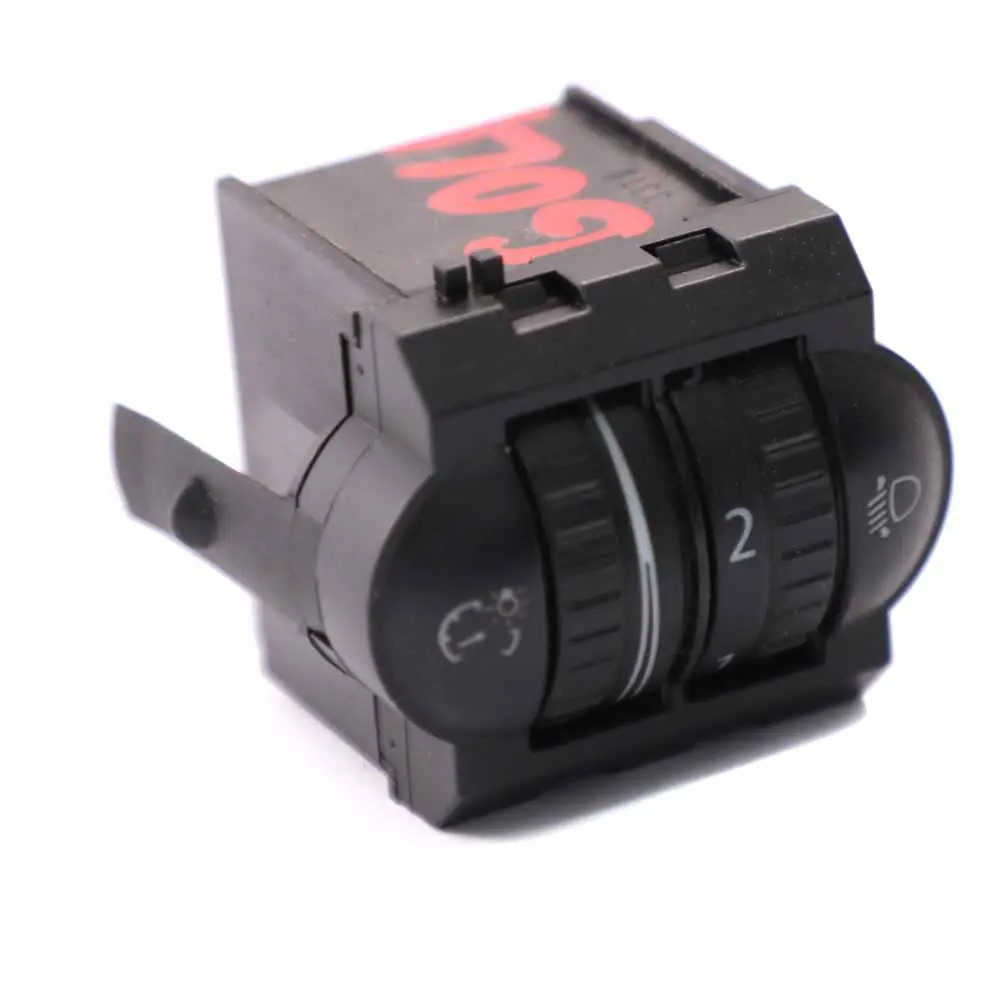 Volkswagen Golf Mk6 Headlights Range Brightness Adjustment Switch - SKU 5K0941333 - Part number 5K0941333