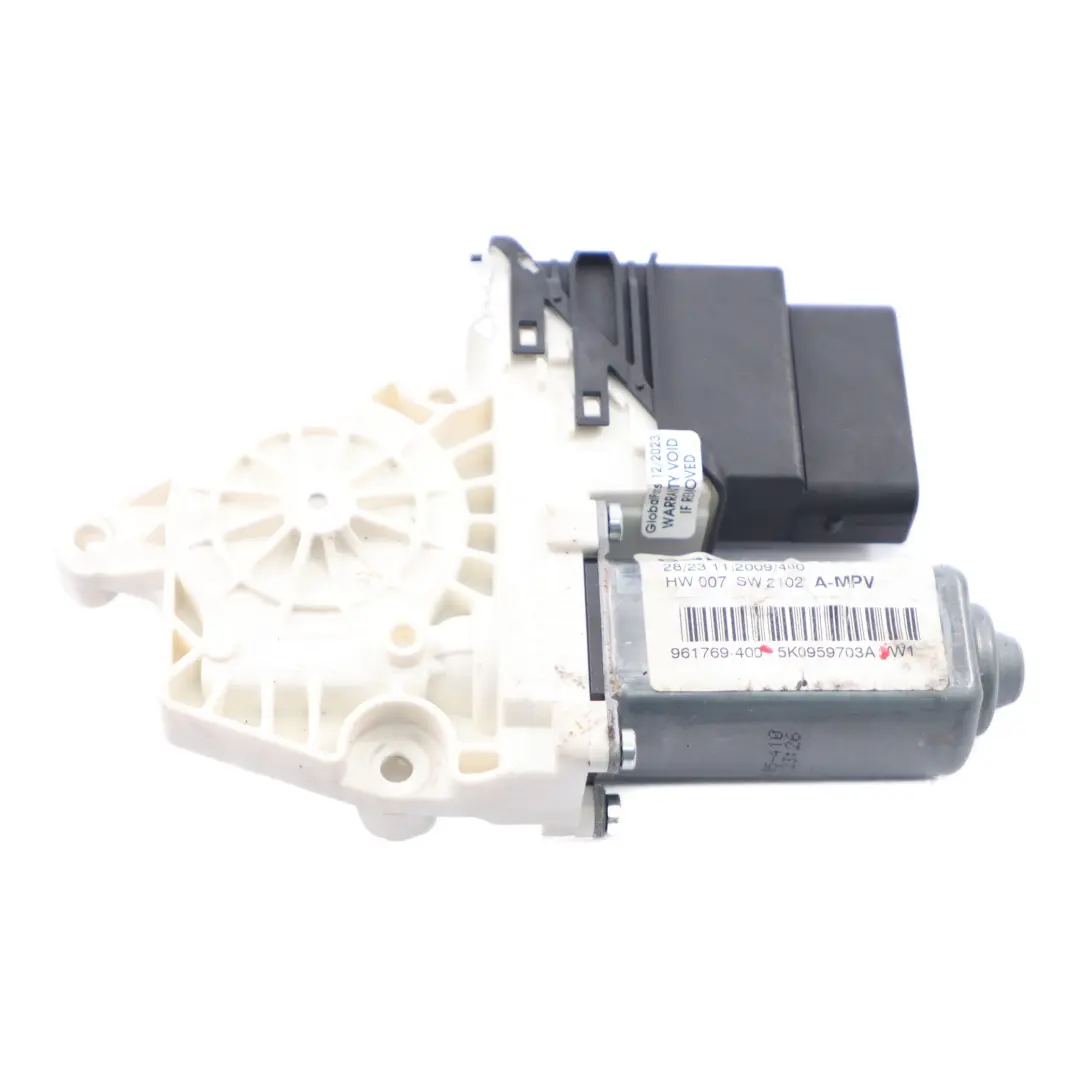 VW Touran 1T Window Lifter Motor Rear Door Left N/S Regulator - SKU 5K0959703A - Part number 5K0959703A 