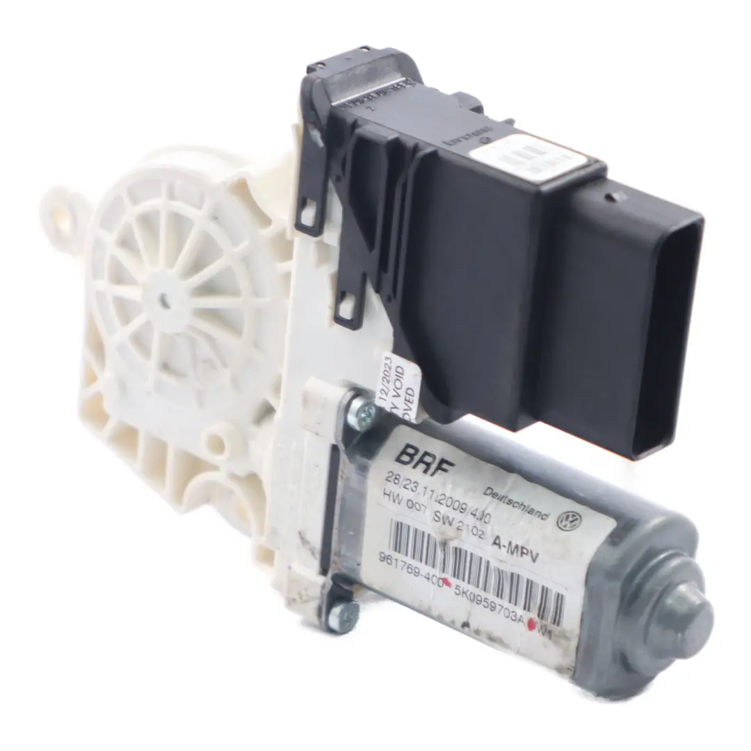 Fensterhebermotor Hintertür Links Regler für VW Touran 1T mit Teilenummer 5K0959703A VW Touran 1T Fensterhebermotor Hintertür Links Regler - SKU 5K0959703A - Teilenummer 5K0959703A