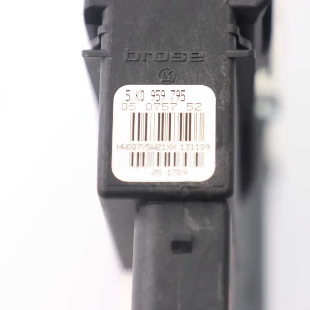 VW Touran 1T Window Lifter Motor Rear Door Left N/S Regulator - SKU 5K0959703A - Part number 5K0959703A 