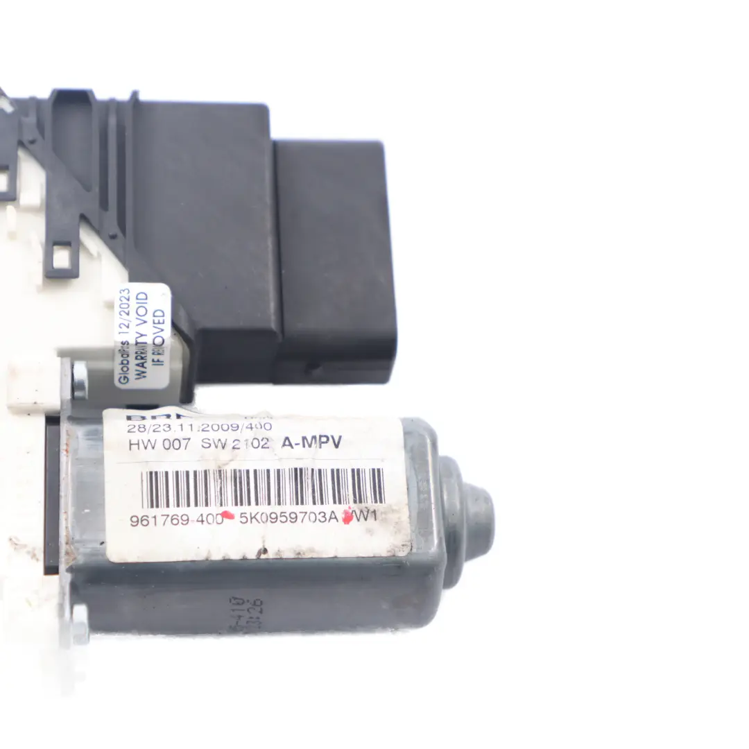 VW Touran 1T Motore Alzacristalli Porta Posteriore Sinistra Regolatore 5K0959703 - SKU 5K0959703A - Numero di parte 5K0959703A 